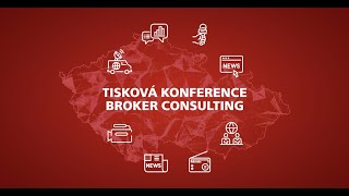 Tisková konference  Broker Consulting ČR [upl. by Knah]