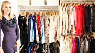 8 Tipps zum KLEIDERSCHRANK AUSMISTEN amp ORGANISIEREN [upl. by Besse]