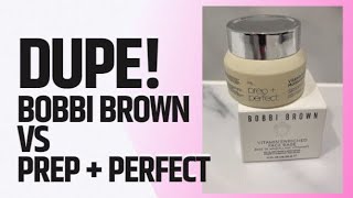 The Ultimate Dupe￼ Bobbi Brown Face Base vs Primark Prep  Perfect [upl. by Torres884]