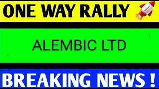 alembic share latest news alembic ltd share analysis alembic share latest news today [upl. by Ecille]