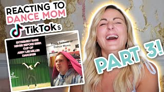 Me Reacting to Dance Moms Tik Toks Part 3  Funny Tik Toks  Christi Lukasiak [upl. by Issie]