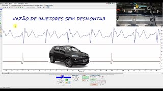 Teste de Injetores Jeep Compass [upl. by Berfield]