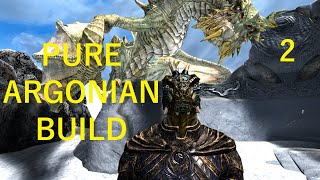 Skyrim SE PURE ARGONIAN Walkthrough LEGENDARY DIFFICULTY  Part 2 [upl. by Colp]