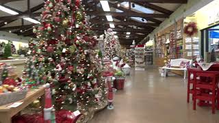 Stauffers Mechanicsburg Home amp Garden Store Christmas Tour [upl. by Hairahcez]