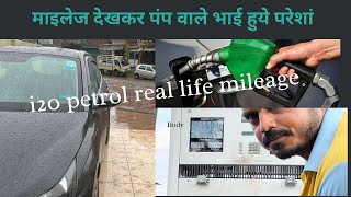 कितना देती है ⛽️ i20 sportz 2022 petrol 😨 real mileage test [upl. by Dolloff]