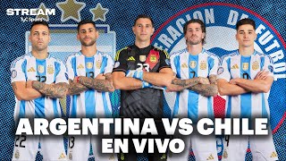 EN VIVO 🔴 ARGENTINA vs CHILE  Eliminatorias Sudamericanas  Vivilo en TyC Sports [upl. by Hwu]