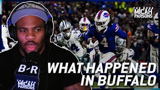 Micah Parsons Responds to Bills Loss Calls Out Media Coverage of Cowboys  The Edge Ep 15 [upl. by Allana445]