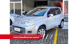 Fiat Uno Vivace 10 Flex Manual 2011 [upl. by Kippar]