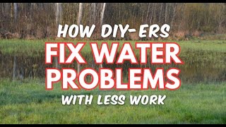 EASY DIY French Drain Full Tutorial  Skill Level 2 [upl. by Hinch]