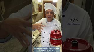 UnBoxing do processador de alimentos da Kitchenaid 21 litros [upl. by Aaron]