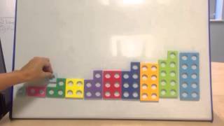 Using Numicon to support understanding of one more and one [upl. by Htebsle]