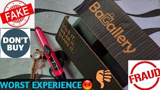 MY EXPERIENCE WITH BAGALLERY  WORST EXPERIENCE  FAKE PRODUCTS  HONEST REVIEW [upl. by Teik558]