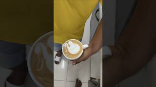 howtomakecappuccinoathome coffee coffeedrinks coffeerecipes barista cappuccino coffeeart [upl. by Lulita]