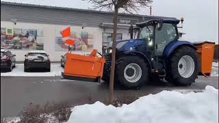 Winterdienst mit Flächenschieber [upl. by Luben]