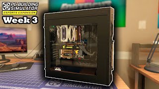 Im Done With Vandals  PC Building Simulator Esports Expansion Week 3 [upl. by Nosyarg]