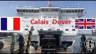 Calais Frankreich to Dover England [upl. by Jessabell]