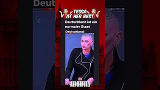 Tessa at her best 👀🤣 shortsfeed deutschland satire comedy lustig medienfuzzi politik funny [upl. by Westberg]