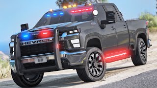 Silverado 2500 HD  GTA 5 LSPDFR [upl. by Pisarik240]