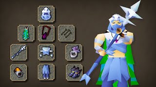 NEW Blue Moon Spear amp Armor is INSANE Removes Hit Delay  OSRS [upl. by Narud683]