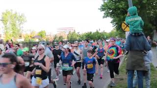 Running the 2023 Vermont City Marathon 34th annual [upl. by Llednil731]