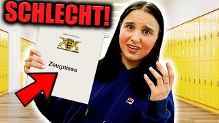 Ich reagiere auf mein SCHLECHTES ZEUGNIS  😭  Celina [upl. by Serene]