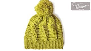 Crochet Do the Twist Stitch Hat [upl. by Dinah]