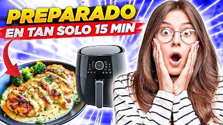 Filete De POLLO Gratinado EN AIRFRYER  Receta Fácil y Rápida 🍗🍽️ [upl. by Secnirp905]