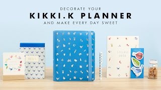 Decorate your kikkiK Planner amp Make Every Day Sweet [upl. by Sedgewake]