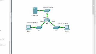 CCNA Security Lab 41110 Configuring Extended ACLs Scenario 1 [upl. by Okwu65]