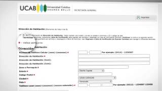 Tutorial Preinscripciones UCAB [upl. by Alius]