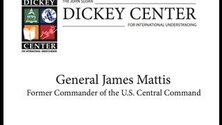 General James Mattis quotIn the Midst of the Storm A US Commanders View of the Changing Middle Eastquot [upl. by Alamat37]