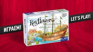 Настольная игра quotKEYFLOWERquot Играем  Lets play quotKeyflowerquot board game [upl. by Suoivatram]