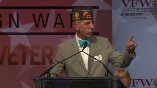 2018 VFW National Commander BJ Lawrences Acceptance Speech [upl. by Yanehc441]