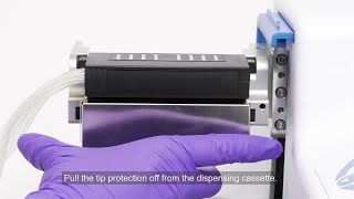 Multidrop Combi Reagent Dispenser  how to quickly install the cassettes [upl. by Elwyn]