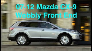 0712 Mazda CX9 Front End Clunking Noise When Breaking or SOLVED [upl. by Darmit]