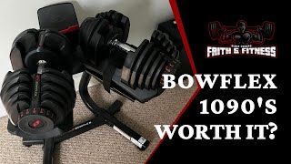 Bowflex SelectTech 1090 Dumbbells  My Review in under 4 mins [upl. by Eenet70]