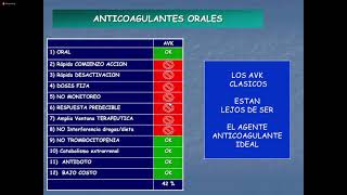 02 Terapéutica 2 Anticoagulantes orales y antivitaminas K  Heparinas Dr Higashigata 1604 [upl. by Asyl11]