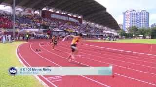 Singapore Sports School dominates in track and field championships [upl. by Rosenfeld]