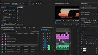 Premiere Pro Graphics Master Styles  Change All Titles At Once [upl. by Reldnahc]