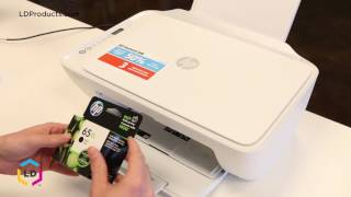 How to Replace Ink Cartridges in the HP® Deskjet 2652 and Deskjet 2655 [upl. by Rolan]