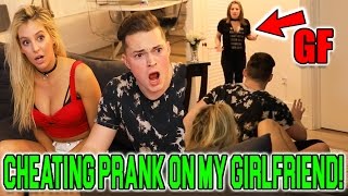 CHEATING ON MY GIRLFRIEND PRANK GONE WRONG [upl. by Mattie]