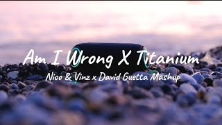 Am I Wrong X Titanium  Nico amp Vinz x David Guetta Mashup Lyrics [upl. by Duquette]