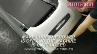 How to maintain and service your treadmill  Fitness Choice [upl. by Jabe416]