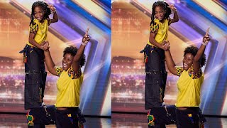 Afronita And Abigail Get Standing Ovation At Britains Got Talent [upl. by Theurer]