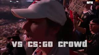 Valorant crowd vs CSGO crowd [upl. by Allison]