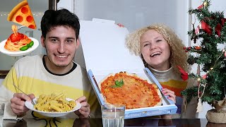 PIZZATÉSZTA MUKBANG MÁRKKAL I Hogy jöttünk össze Együttélésünk nehézségei [upl. by Eidahs]