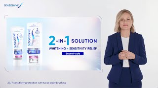 Sensodyne Clinical White Toothpaste Educational Video for HCPs [upl. by Yenreit]