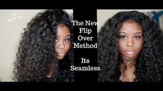 ♡ The NEW Flip Over Method  ft Ondibu Hair  TUTORIAL [upl. by Chisholm185]