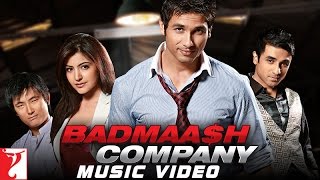 Badmaash Company Title Song  Shahid Kapoor  Anushka Sharma  Benny Dayal [upl. by Atinod]