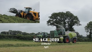 Silage 2019  JJ Burke Agri Service [upl. by Krusche944]